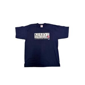 Vintage Kerry Edwards 2004 Campaign T-Shirt - XL